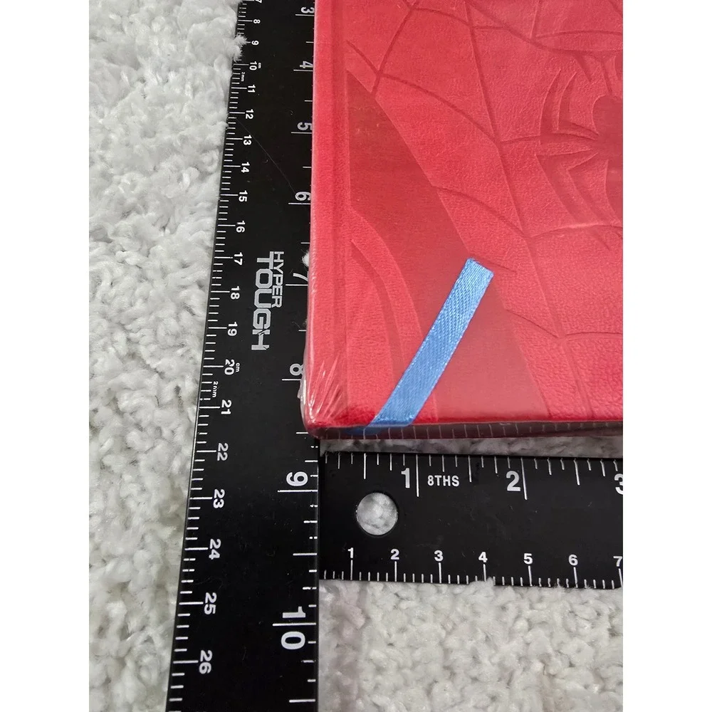 Marvel Ultimate Spider-Man A5 Premium Notebook Red Faux Leather Journal New